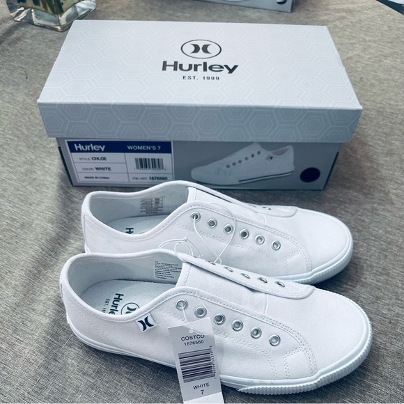 Hurley Shoes - NEW Hurley Canvas Slip On Shoes